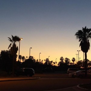 Beautiful sunset taken from Barnes Tennis Center parking lot once the event was closed out (San Diego, Ca) USTA SCTA TOC
