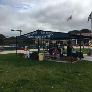 Center of all the action, USTA SCTA TOC did a great job of keeping the 200+ 18-25 year olds attention throughout the weekend at Barnes Tennis Center (San Diego, Ca)