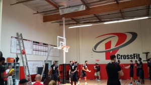 College athletes warm-up with hand balls at Velocity Cross Fit - Los Angeles, California 5.jpg