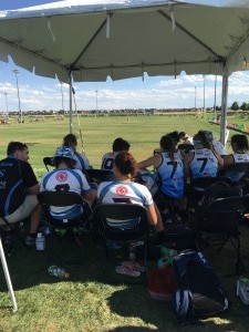 NYC Old Blue Rugby Women's team takes a break from championship action at Dick Sporting Goods Park - Denver (1)