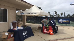 No surprise that Wilson was out as a sponsor of the USTA SCTA TOC event at Barnes Tennis Center (San Diego, Ca)