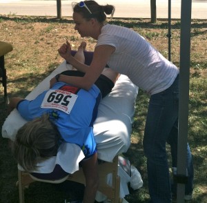 Sports massage hurts sometime... but doesn't it feel oh so good too 