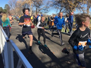 Turkey Trot Finish 10 - Wash Park - Denver, Co