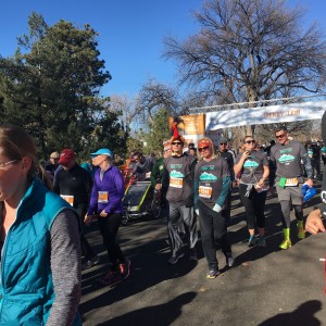 Turkey Trot Finish 5 - Wash Park - Denver, Co