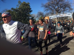Turkey Trot Finish 7 - Wash Park - Denver, Co