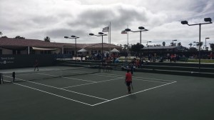 We all know that heavy racket feeling when you're on center court at Barnes Tennis Center (San Diego, Ca) USTA SCTA TOC
