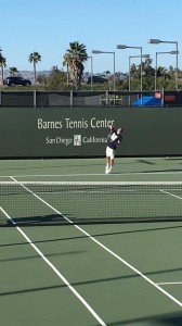 When the serve goes up, it must come down at Barnes Tennis Center (San Diego, Ca) - USTA SCTA TOC